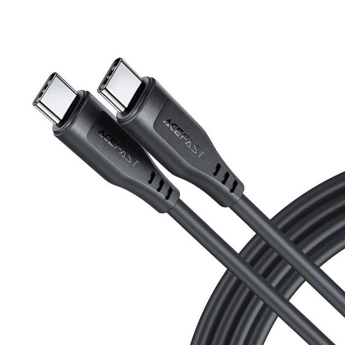 UTGATT1 - Acefast Typ-C Till Typ-C Kabel 60W 1.2 m - Svart