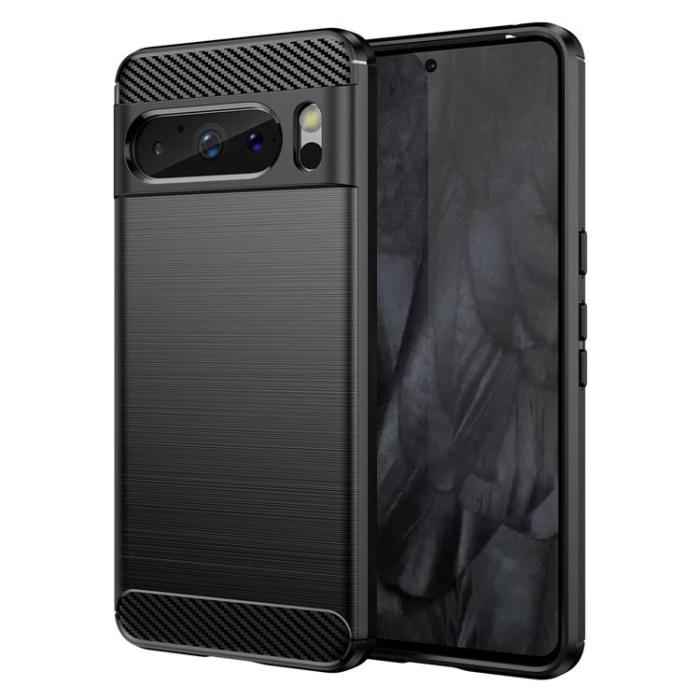 OEM - Google Pixel 8 Mobilskal Carbon Fiber - Svart
