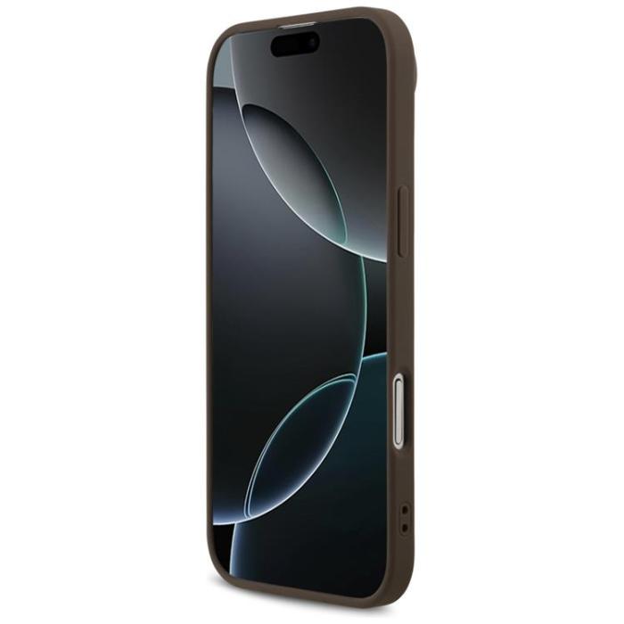 Guess - Guess iPhone 17 Air Mobilskal MagSafe 4G Printed Stripes - Brun