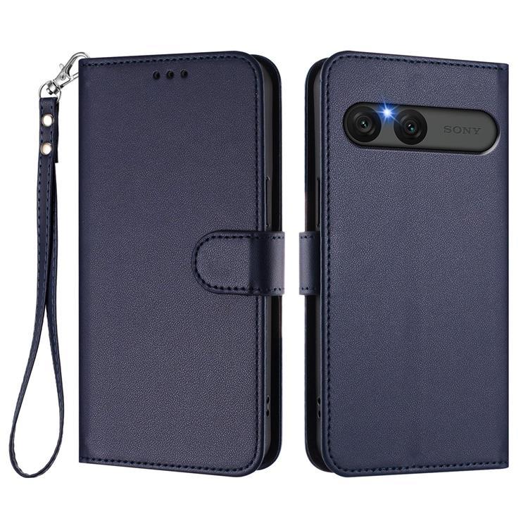 Sony Xperia 10 VII Plånboksfodral Med Handledsrem - Blå | 2353 | AlltMobil