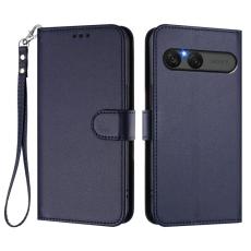 A-One Brand - Sony Xperia 10 VII Plånboksfodral Med Handledsrem - Blå