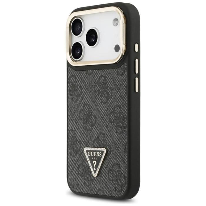 Guess - Guess Mobilskal till iPhone 17 Pro MagSafe Triangle Logo & Stand