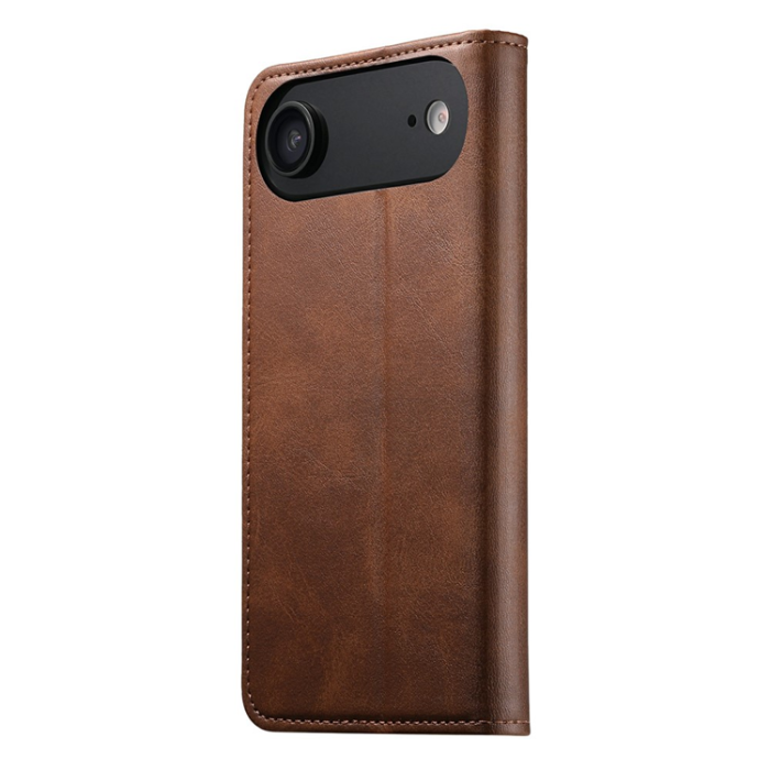 SUTENI - SUTENI iPhone 17 Air Plånboksfodral PU Läder - Brun