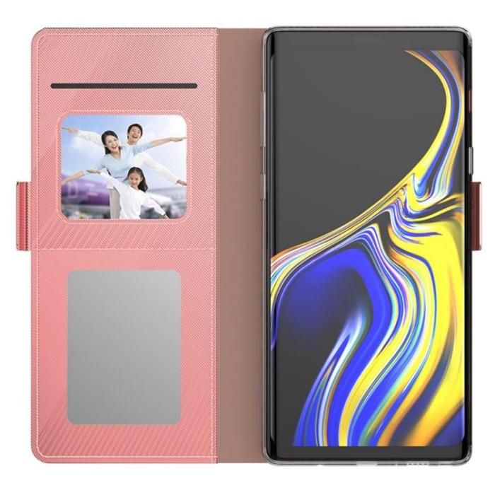 OEM - Nothing Phone 1 Plånboksfodral Spegel - Rosa