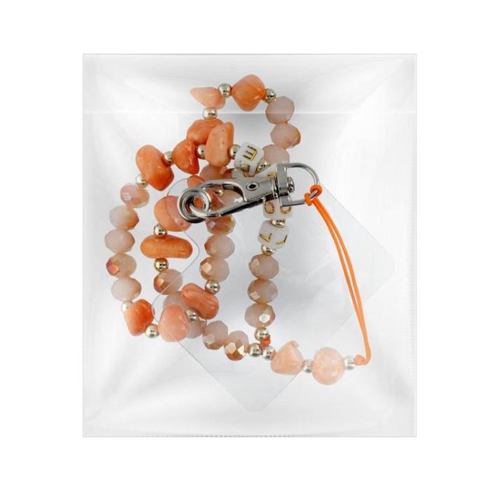 OEM - Love Halsbandsrem för mobiler längd 44 cm - Orange