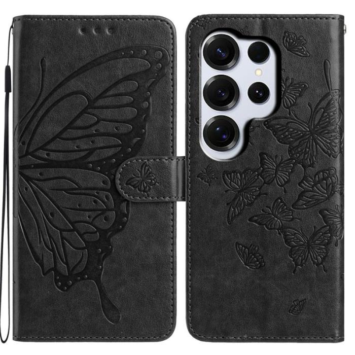 OEM - Samsung Galaxy S26 Ultra Plånboksfodral Flip Konstläder - Svart