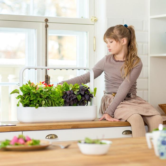 Click and Grow - Click and Grow Smart Garden 9 Start kit - Grå