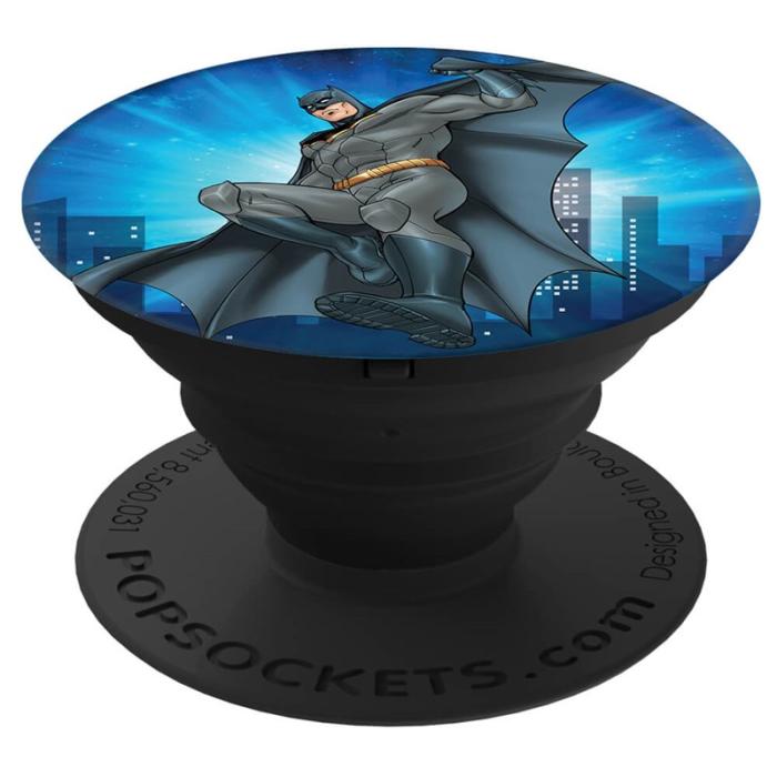 UTGATT4 - POPSOCKETS Batman Grip med Ställfunktion Premium DC Comics