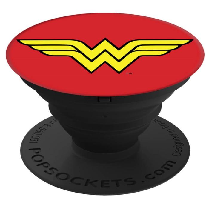 UTGATT4 - POPSOCKETS Wonder Woman Icon Grip med Ställfunktion Premium DC Comics