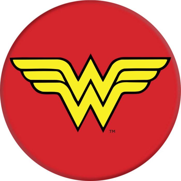 UTGATT4 - POPSOCKETS Wonder Woman Icon Grip med Ställfunktion Premium DC Comics