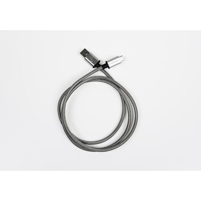 UTGATT1 - Fuse Chicken USB-A till USB-C kabel ARMOUR 1m - Stainless Steel