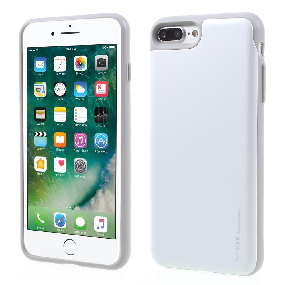 Mercury Sky Slide Skal till Apple iPhone 7 Plus - Vit | 2353 | AlltMobil