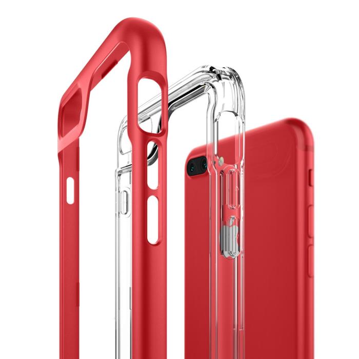 Caseology - Caseology Skyfall Skal till Apple iPhone 7 Plus - Röd