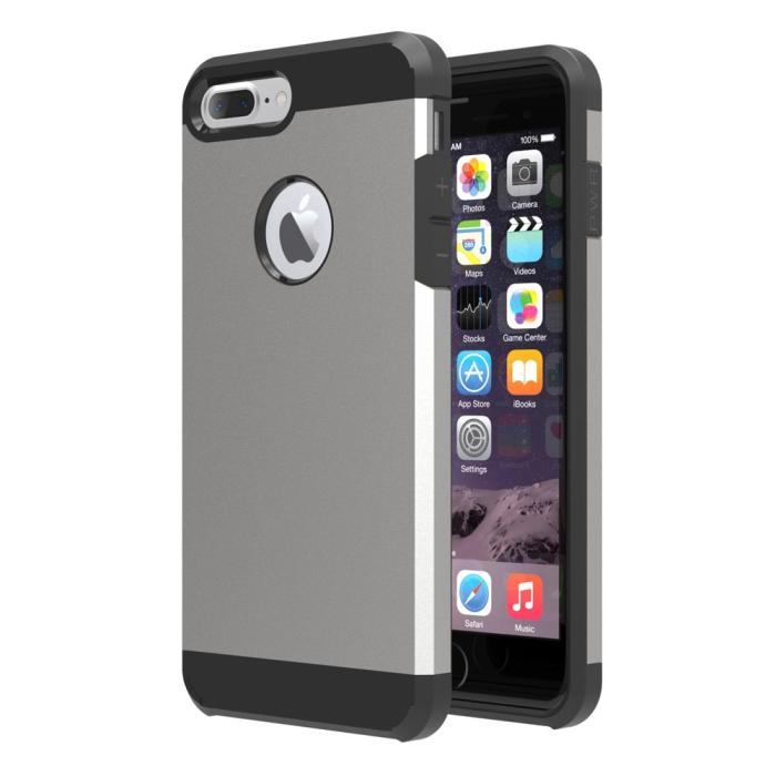 OEM - Slim Armor Mobilskal till Apple iPhone 7 Plus - Grå