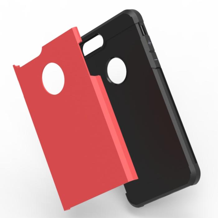 OEM - Slim Armor Mobilskal till Apple iPhone 7 Plus - Röd