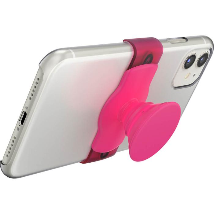 UTGATT5 - POPSOCKETS Slide Stretch NEON Rosa Universalt Avtagbart Grip