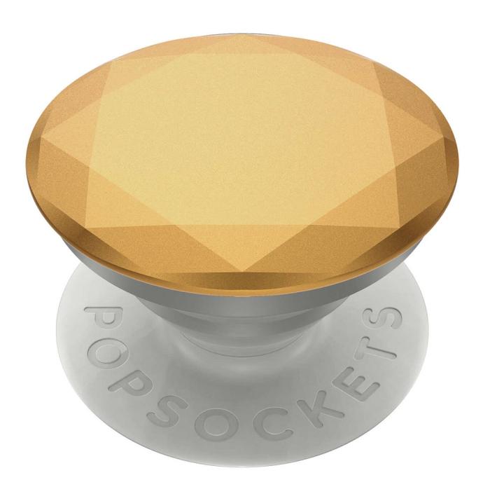 PopSockets - POPSOCKETS Sparkle Black Avtagbart Grip med Ställfunktion Premium
