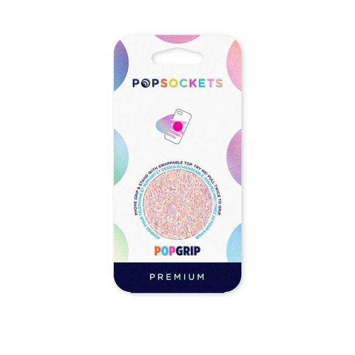 PopSockets - POPSOCKETS Sparkle Rose Avtagbart Grip med Ställfunktion Premium