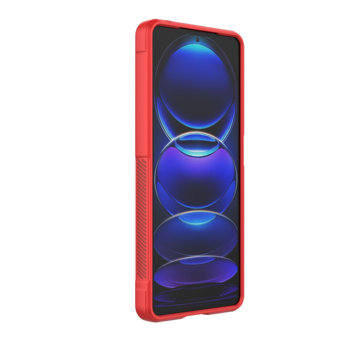 OEM - Xiaomi Redmi Note 12 Pro Plus Mobilskal Magic Shield - Röd
