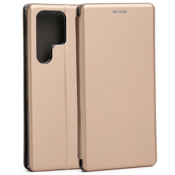 Beline Galaxy S23 Ultra Plånboksfodral Magnetic - Guld