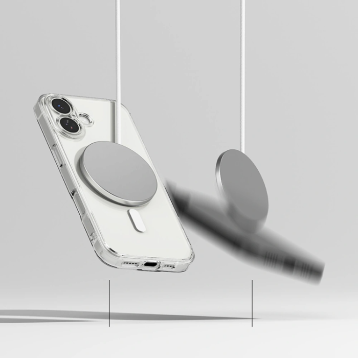 Ringke - Ringke iPhone 17 Mobilskal Magsafe Magnetic Fusion - Clear