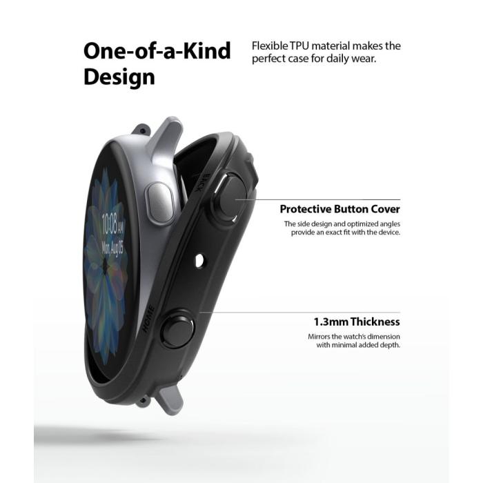 UTGATT5 - RINGKE Air Galaxy Watch Active 2 (44Mm) Black