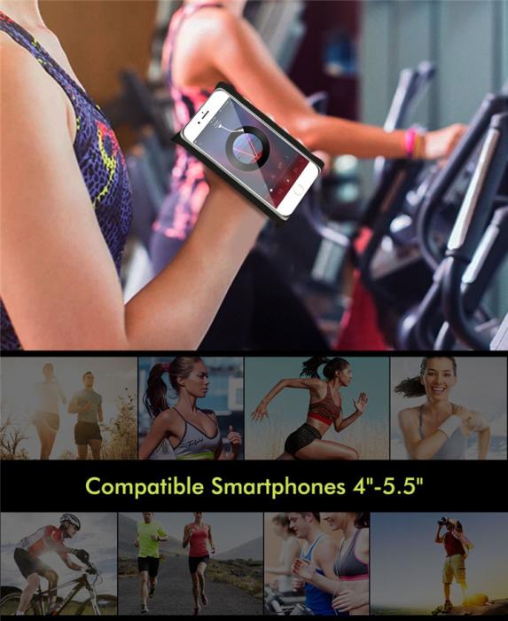Floveme - Floveme 5.5'' Sports Handband - Svart