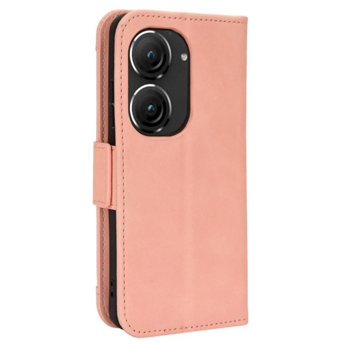 A-One Brand - Asus Zenfone 9 Plånboksfodral PU Läder - Rosa