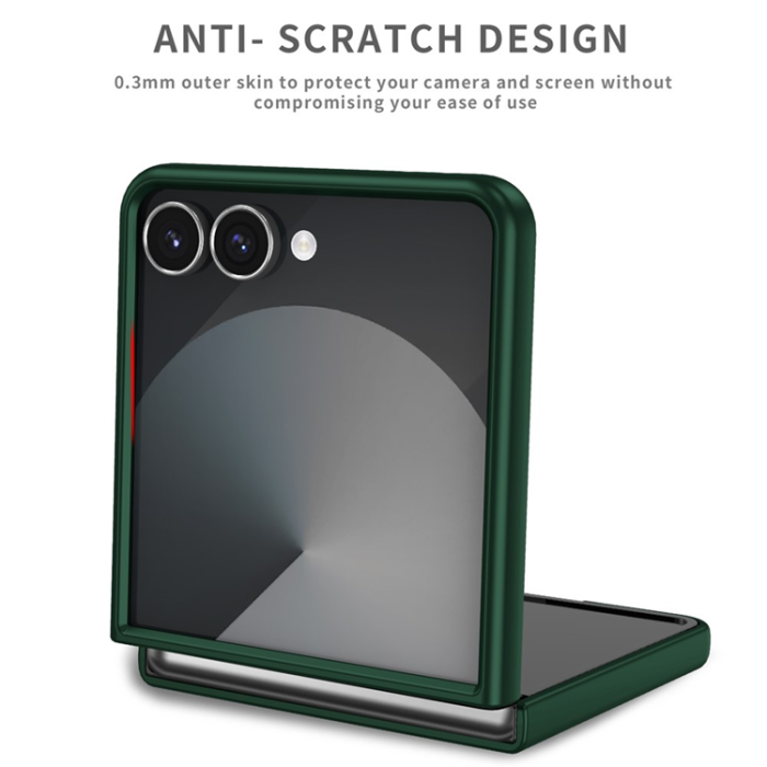 A-One Brand - Galaxy Z Flip 7 5G Mobilskal Rotatable Ring Kickstand