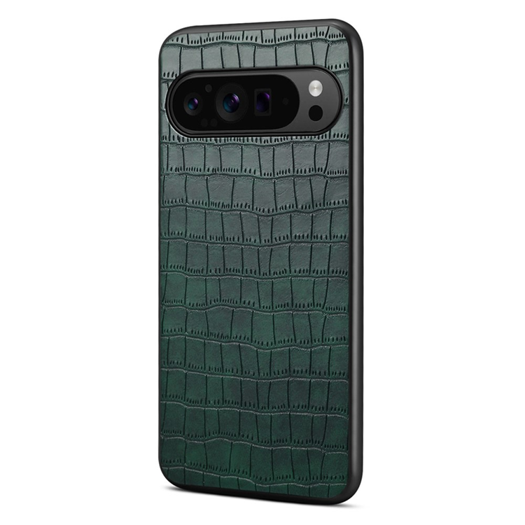 Google Pixel 10/10 Pro Mobilskal Crocodile Texture - Grön | 2353 | AlltMobil