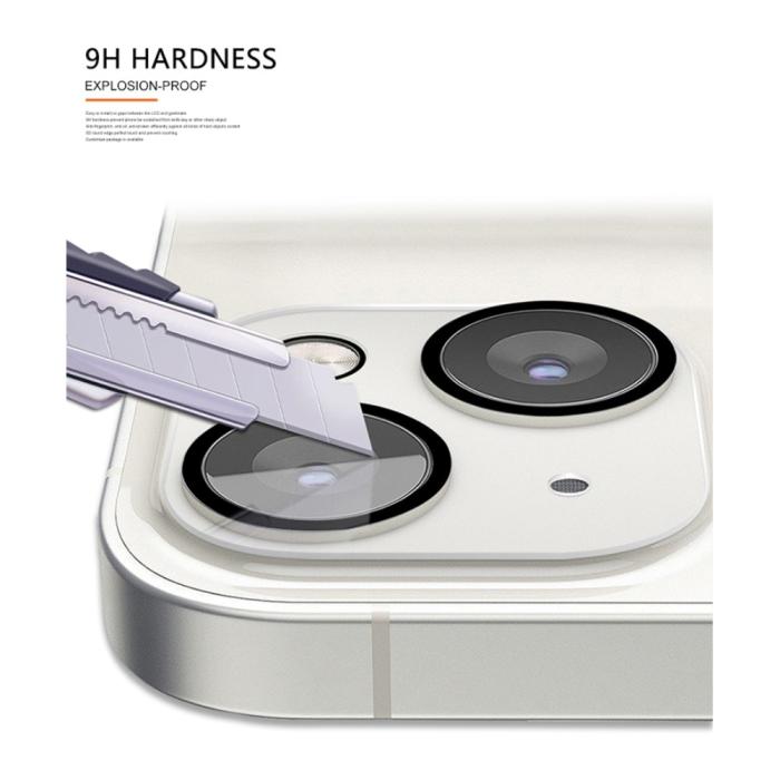 Mocolo - Mocolo Kameralinsskydd i Härdat Glas iPhone 13 - Clear