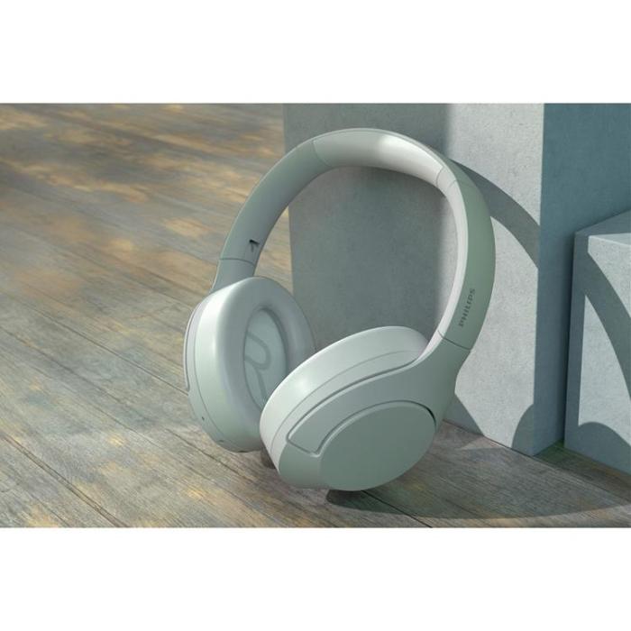 Philips - PHILIPS TAH8506BK Trådlösa Hörlurar,Brusreducering Pro - Vit