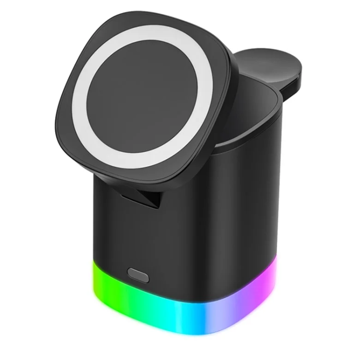 OEM - 3in1 MagSafe Trådlös Laddare iPhone, Apple Watch, Airpods