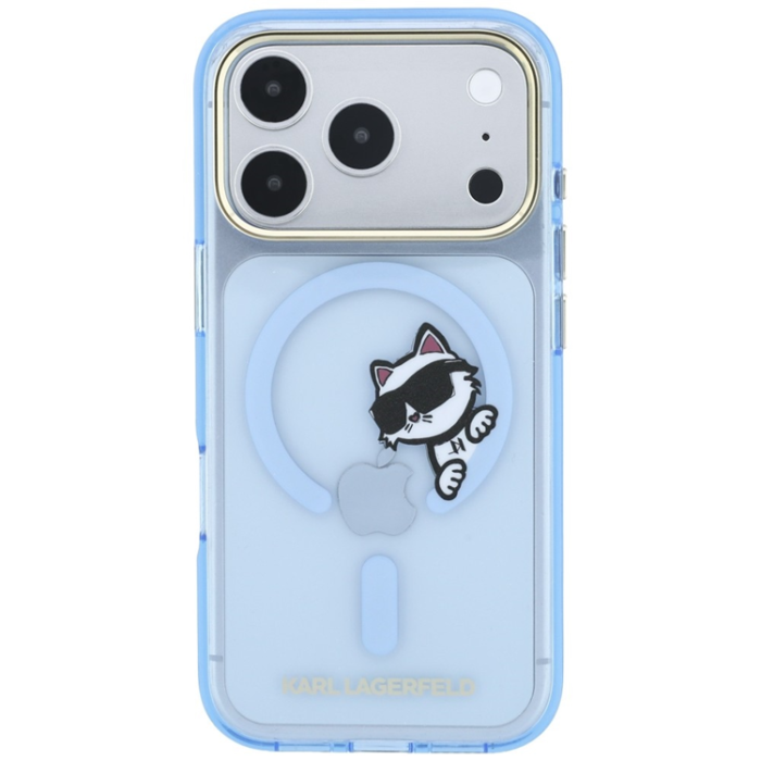 KARL LAGERFELD - Karl Lagerfeld Mobilskal För iPhone 18 Pro/17 Pro Magsafe Peekaboo Logo