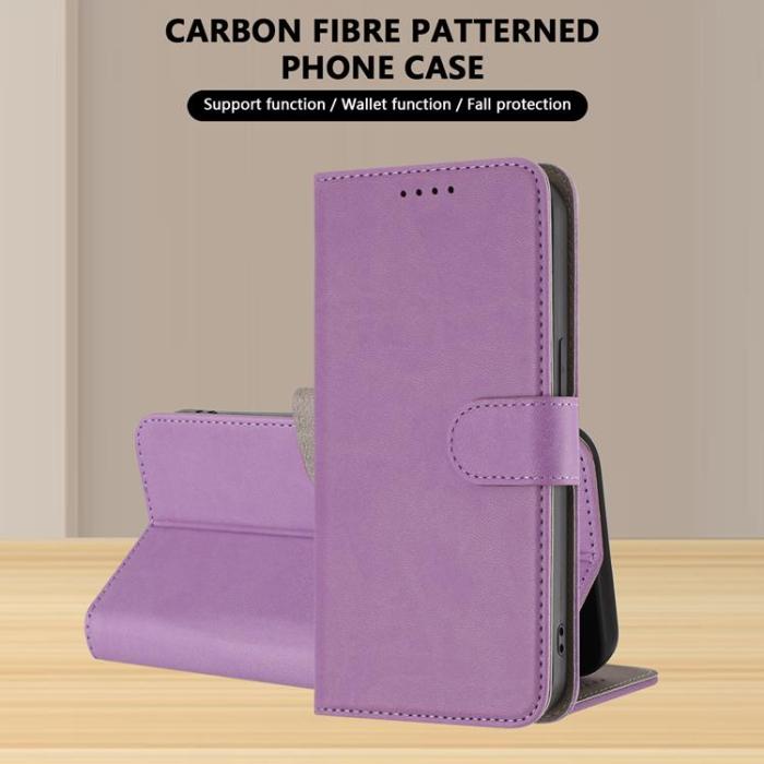 A-One Brand - iPhone Air Plånboksfodral Solid Color - Ljuslila
