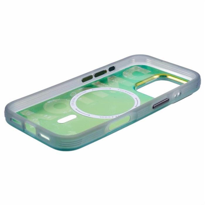 YOUNGKIT - YOUNGKIT iPhone 16 Pro Max Mobilskal MagSafe Anti Scratch - Grön