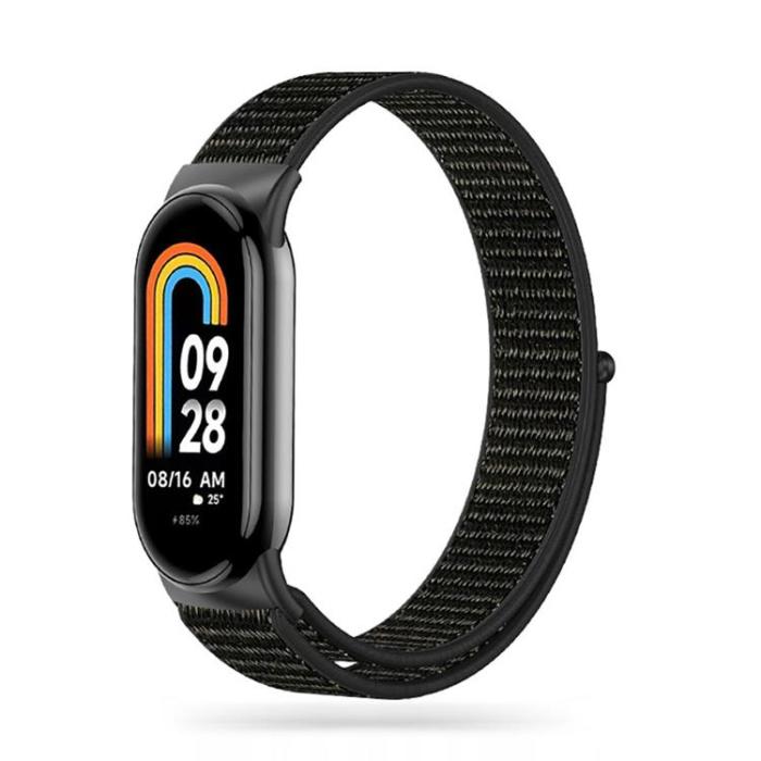 Tech-Protect - Tech-Protect Xiaomi Smart Band 8/9/NFC Band Nylon- Svart