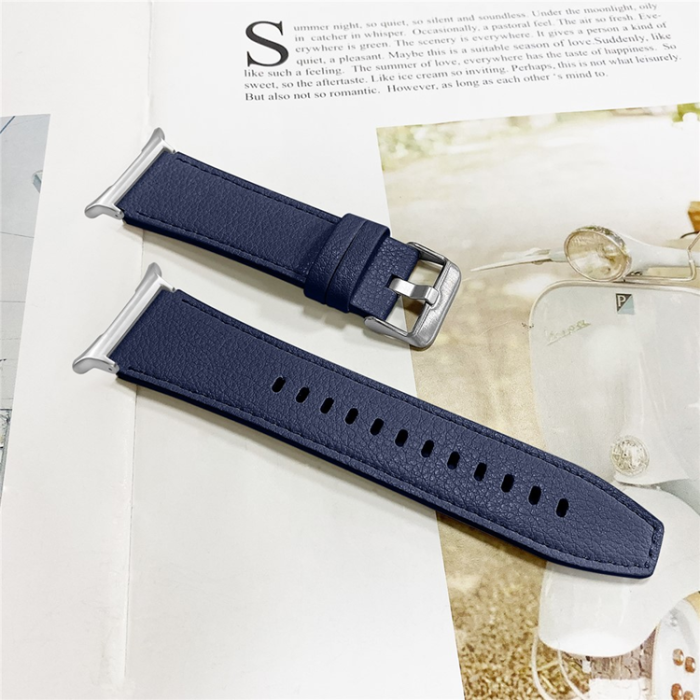 A-One Brand - Galaxy Watch 8 (40mm/44mm) 8 Classic (46mm) Armband Äkta Läder