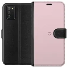 Gustaf - Pl&aring;nboksfodral till Samsung Galaxy A02s med Litet Hj&auml;rta
