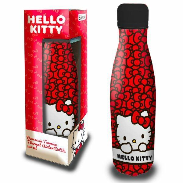Coriex Hello Kitty Vattenflaska 500ml - Röd | 264 | AlltMobil