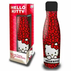 A-One Brand - Coriex Hello Kitty Vattenflaska 500ml - R&ouml;d