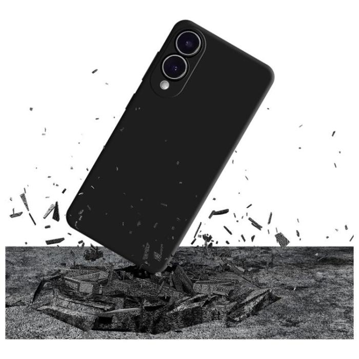3MK - 3MK Galaxy S25 Edge Mobilskal Silikon - Svart