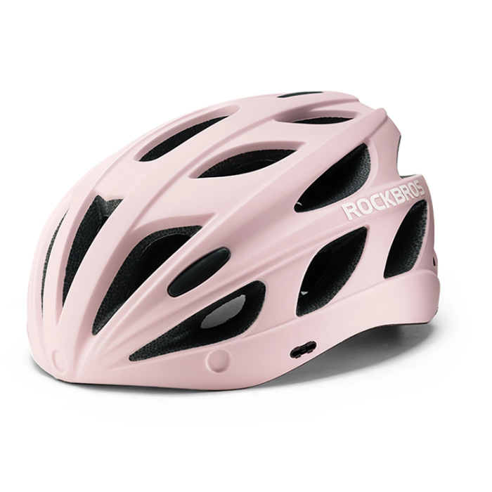 Rockbros - Rockbros Cykelhjälm Avtagbara UV-Skyddsglasögon - Rosa