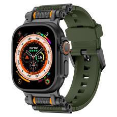 Boom of Sweden - Apple Watch Ultra (49mm) Armband Rotation Axis Silikon - Grön