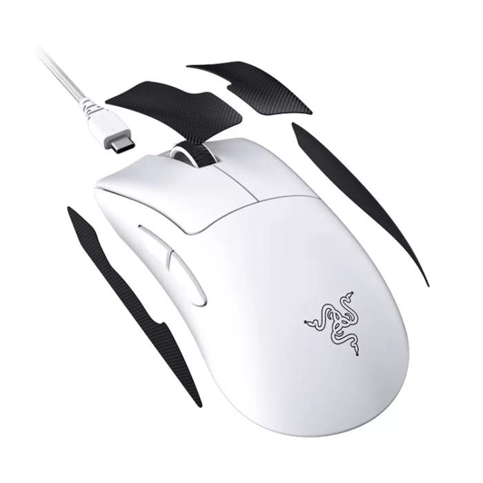 Razer - Razer DeathAdder V3 Pro Gaming Mus - Vit