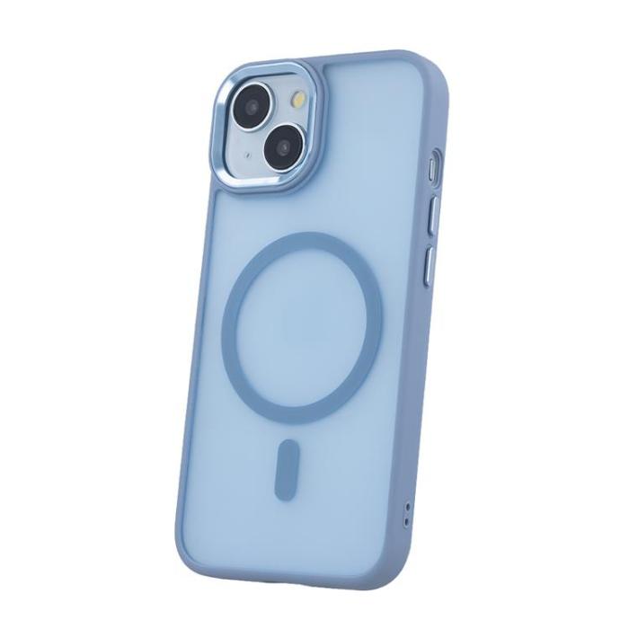 OEM - iPhone 16 Plus Mobilskal MagSafe Frozen - Ljusblå