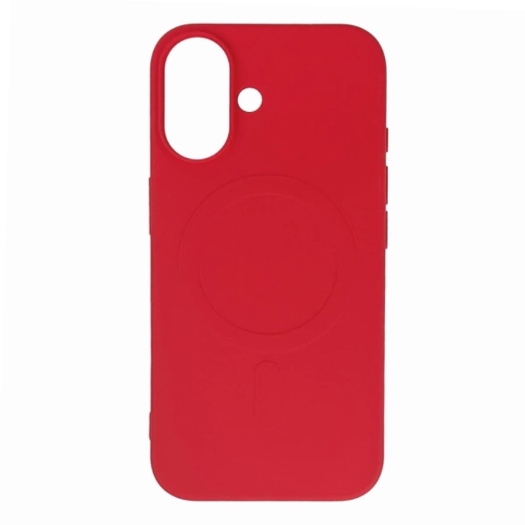 Galaxy S25 Edge Mobilskal Magsafe Liquid Silikon - Röd | 2353 | AlltMobil