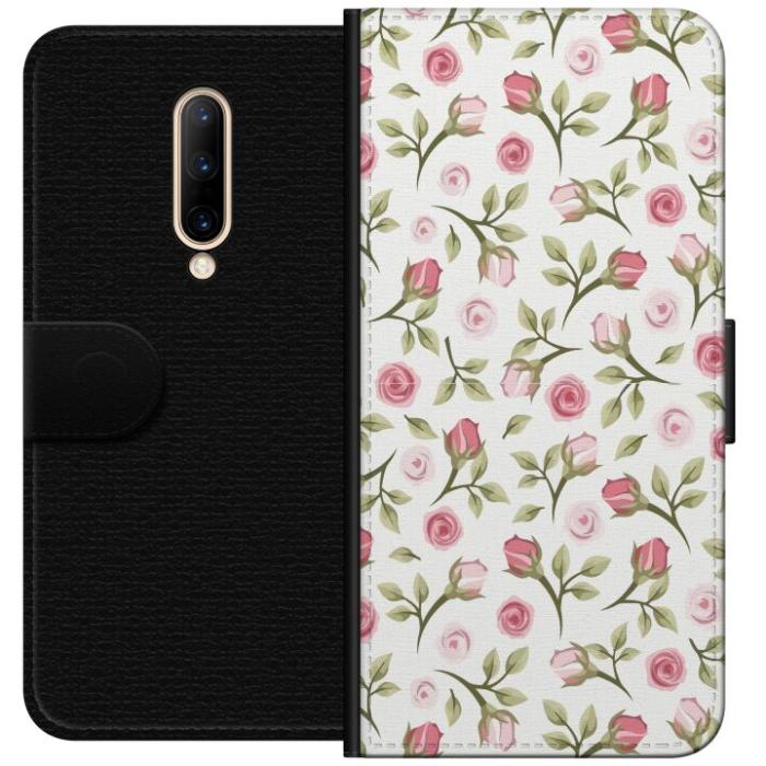 iSecrets - Plånboksfodral till OnePlus 7 Pro med Blommigt