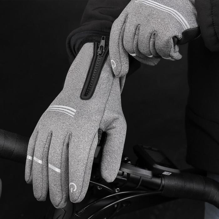 OEM - Sword Vattenavvisande touchvantar / handskar - Medium - Grå