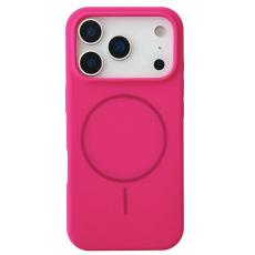 A-One Brand - iPhone 17 Pro Mobilskal MagSafe Silikon Anti Drop - Ros